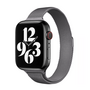 Milanese slim fit bandje - Space Grey - Geschikt voor Apple Watch 38mm / 40mm / 41mm / 42mm