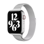 Milanese slim fit bandje - Zilver - Geschikt voor Apple Watch 44mm / 45mm&nbsp;/ 46mm / 49mm