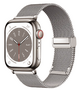 Milanese bandje met vouwbare magneetsluiting - Starlight - Geschikt voor Apple Watch 38mm / 40mm / 41mm / 42mm