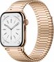 Magnetische stalen band - Zeer sterke magneet - Ros&eacute; goud - Geschikt voor Apple Watch 42mm / 44mm / 45mm / 46mm / 49mm