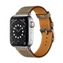 Lederen bandje - Bruin - Geschikt voor Apple Watch 38mm / 40mm / 41mm / 42mm