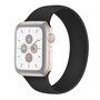 Solo Loop Link serie bandje - Maat: S - Zwart - Geschikt voor Apple Watch 38mm / 40mm / 41mm / 42mm