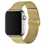 Milanese Loop bandje - Goud - Geschikt voor Apple Watch 38mm / 40mm / 41mm / 42mm