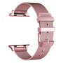 Milanese met gesp bandje - Ros&eacute; goud - Geschikt voor Apple Watch 38mm / 40mm / 41mm / 42mm