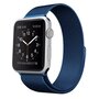 Milanese RVS bandje - Blauw - Geschikt voor Apple Watch bandje 38mm / 40mm / 41mm / 42mm