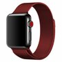 Milanese RVS bandje - Rood - Geschikt voor Apple Watch 38mm / 40mm / 41mm / 42mm