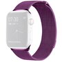 Milanese RVS bandje - Paars - Geschikt voor Apple Watch 38mm / 40mm / 41mm / 42mm