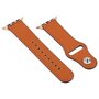 Leren bandje - Camel Bruin - Geschikt voor Apple Watch 38mm / 40mm / 41mm / 42mm