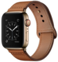 Leren bandje - Bruin - Geschikt voor Apple Watch 44mm / 45mm&nbsp;/ 46mm / 49mm