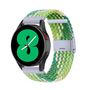 Huawei Watch GT 4 - 41mm - Braided nylon bandje - Groen / lichtgroen