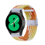 Huawei Watch GT 4 - 41mm - Braided nylon bandje - Geel / oranje