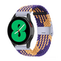 Huawei Watch GT 4 - 41mm - Braided nylon bandje - Oker / paars