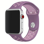 Sportbandje - Maat: S/M - Paars + Roze - Geschikt voor Apple Watch 38mm / 40mm / 41mm / 42mm