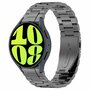 Stalen band met aansluitknop  - Space Grey - Samsung Galaxy watch 7 - 40mm &amp; 44mm