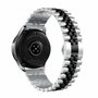 Stalen band - Zilver / zwart - Samsung Galaxy watch 7 - 40mm &amp; 44mm