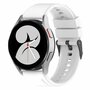 Siliconen gesp bandje - Wit - Samsung Galaxy watch 7 - 40mm &amp; 44mm