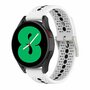 Dot Pattern bandje - Wit - Samsung Galaxy watch 7 - 40mm &amp; 44mm