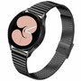 Stalen RVS bandje - Zwart - Samsung Galaxy watch 7 - 40mm &amp; 44mm