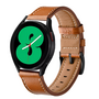 lederen bandje - Bruin - Samsung Galaxy watch 7 - 40mm &amp; 44mm