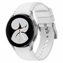 Samsung Galaxy watch 7 - 40mm &amp; 44mm - Siliconen sportband - Wit