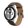 Premium Leather bandje - Donkerbruin - Samsung Galaxy watch 7 - 40mm &amp; 44mm