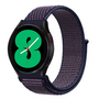 Sport Loop nylon bandje - Navy / donkerpaars gem&ecirc;leerd - Samsung Galaxy watch 7 - 40mm / 44mm