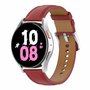 Luxe leren bandje - Bordeaux - Samsung Galaxy watch 7 - 40mm / 44mm