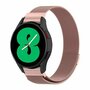 Samsung Galaxy watch 7 - 40mm / 44mm - Milanese bandje (ronde connector) - Ros&eacute; goud