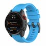 Siliconen sportbandje - Blauw - Garmin Epix Pro Gen 2 (51mm) / Quatix 7X / 6X &amp; Tactix 7 (pro)