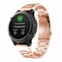 Stalen schakelband - Ros&eacute; goud - Garmin Epix Pro Gen 2 (51mm) / Quatix 7X / 6X &amp; Tactix 7 (pro)