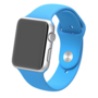 Rubberen sportbandje - Blauw - Geschikt voor Apple Watch 44mm / 45mm&nbsp;/ 46mm / 49mm