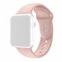 Siliconen sportbandje - Zacht roze - Dubbele druksluiting - Geschikt voor Apple Watch 44mm / 45mm&nbsp;/ 46mm / 49mm