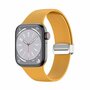 Siliconen bandje - Folding Buckle - Oker - Geschikt voor Apple Watch 44mm / 45mm&nbsp;/ 46mm / 49mm