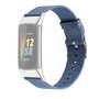 Fitbit Charge 5 &amp; 6 Nylon bandje - Lichtblauw