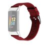 Fitbit Charge 5 &amp; 6 Nylon bandje - Rood