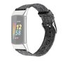 Fitbit Charge 5 &amp; 6 Nylon bandje - Grijs