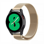 Garmin Venu 3s / Vivoactive 4s / Venu 2s / Vivomove 3s / Forerunner 255s - Milanese bandje - Vintage goud