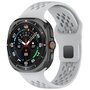 Siliconen sportband Holes Style  - Lichtgrijs - Samsung Galaxy Watch Ultra 47mm