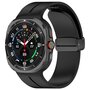 D-buckle sportband - Zwart - Samsung Galaxy Watch Ultra 47mm