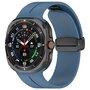 D-buckle sportband - Blauw - Samsung Galaxy Watch Ultra 47mm