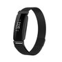 Fitbit Inspire 2 &amp; Ace 3 Milanese bandje - Maat: Small  - Zwart