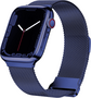 Milanese band - Donkerblauw - Extra sterke magneet - Geschikt voor Apple Watch 38mm / 40mm / 41mm / 42mm