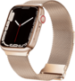 Milanese band - Champagne / ros&eacute; goud - Extra sterke magneet - Geschikt voor Apple Watch 38mm / 40mm / 41mm / 42mm