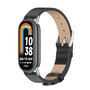 PU leren bandje - Zwart - Xiaomi Smart band 8