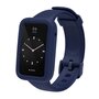 Siliconen sportbandje met case - Donkerblauw - Xiaomi Smart band 7 Pro