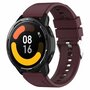 Siliconen sportband - Wijnrood - Xiaomi Mi Watch / Xiaomi Watch S1 / S1 Pro / S1 Active / Watch S2