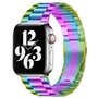 Stalen schakelband - Multicolor - Geschikt voor Apple watch 44mm / 45mm&nbsp;/ 46mm / 49mm