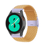 Braided nylon bandje - Geel - Huawei Watch GT 2 &amp; GT 3 - 42mm