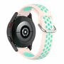 Siliconen sportbandje met gesp - Roze + turquoise - Huawei Watch GT 2 &amp; GT 3 - 42mm