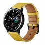 lederen bandje - Geel - Huawei Watch GT 2 &amp; GT 3 - 42mm